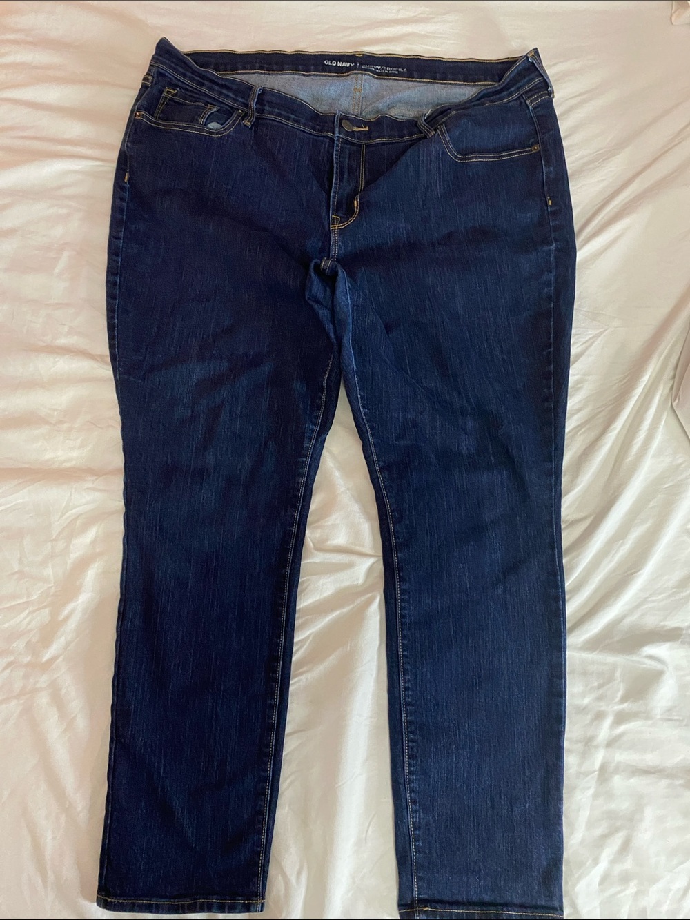Old Navy Women's Dark Blue Skinny Jeans-153